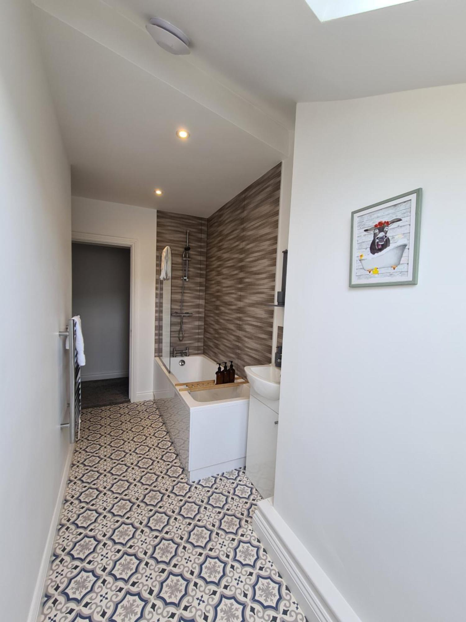 Modern River View Mytholmroyd Apartment Exteriör bild